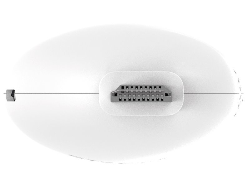 STRONG 4K Google TV stick LEAP-NEVE/ 4K Ultra HD/ H.265/ HDMI/ Wi-Fi 6/ Chromecast/ NETFLIX/ Disney+/ Google TV/ bílý