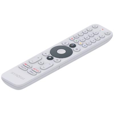 STRONG 4K Google TV stick LEAP-NEVE/ 4K Ultra HD/ H.265/ HDMI/ Wi-Fi 6/ Chromecast/ NETFLIX/ Disney+/ Google TV/ bílý