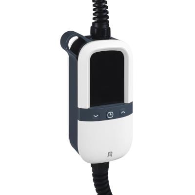 EVSE AC přenosná, jednofázová nabíječka pro elektromobily, pro domácnosti, 3.6kW, 6m kabel s konektorem T2