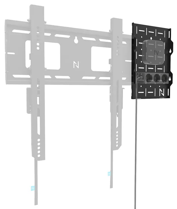 Neomounts AWL05-750BL Neomounts LEVEL-750 AV storage rack (for LEVEL-750 Wall Mounts, quick install)