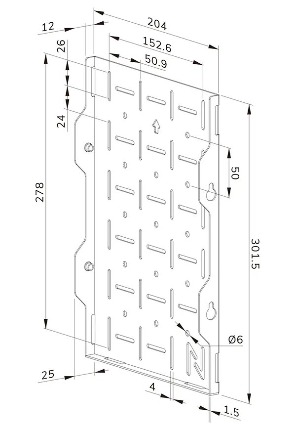Neomounts AWL05-750BL Neomounts LEVEL-750 AV storage rack (for LEVEL-750 Wall Mounts, quick install)