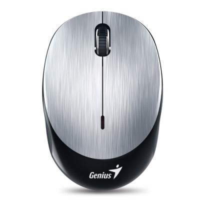 GENIUS NX-9000BT/ Bluetooth 4.0/ 1200 dpi/ bezdrátová/ dobíjecí baterie/ stříbrná