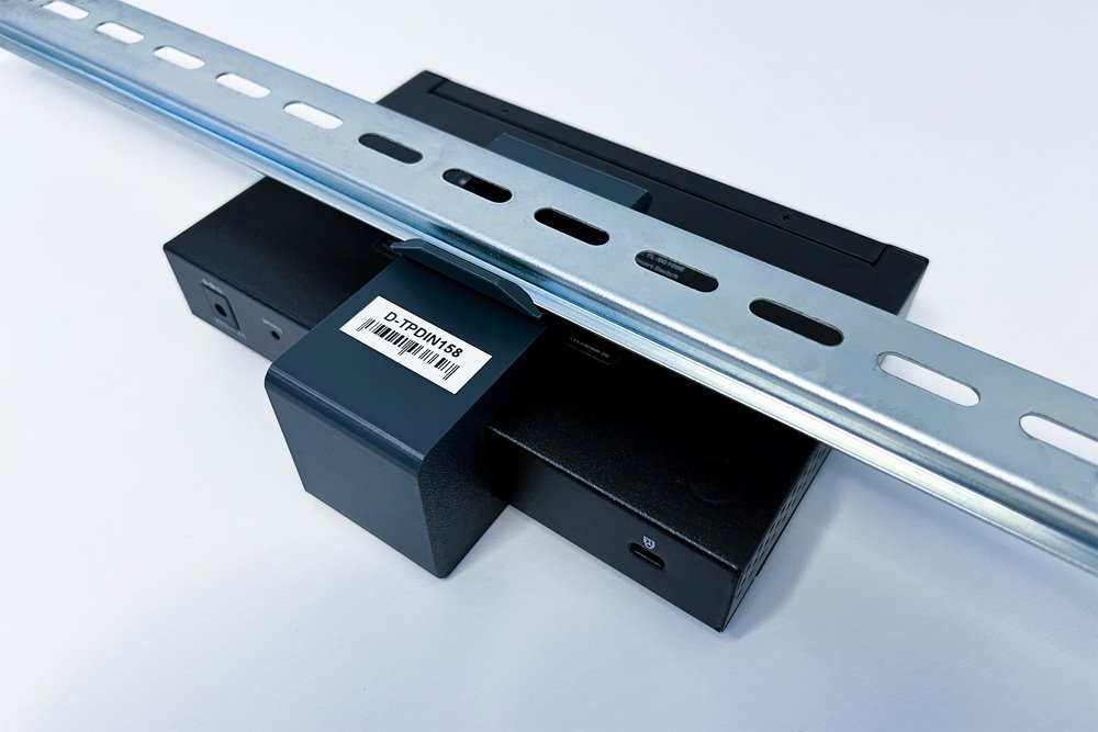 TP-LINK Držák na DIN lištu D-TPDIN158, pro SG108xx, SF1006P, ER605, RP108GE, šedý