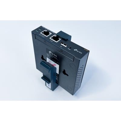 TP-LINK Držák na DIN lištu D-TPDIN100, pro OC200, SF1005xx, SG105xx, SG1005xx, šedý