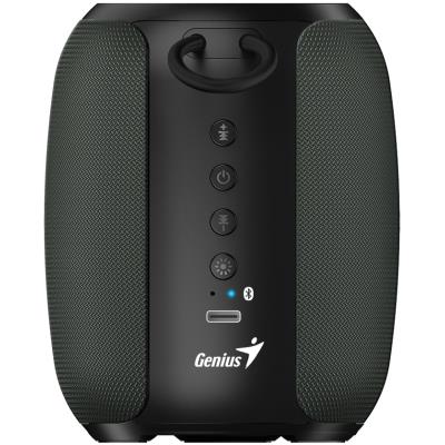 GENIUS repro SP-915BT Grey/ Bluetooth 5.3/ 5W/ mikrofon/ Copilot AI komunikace/ USB-C nabíjení/ černošedé