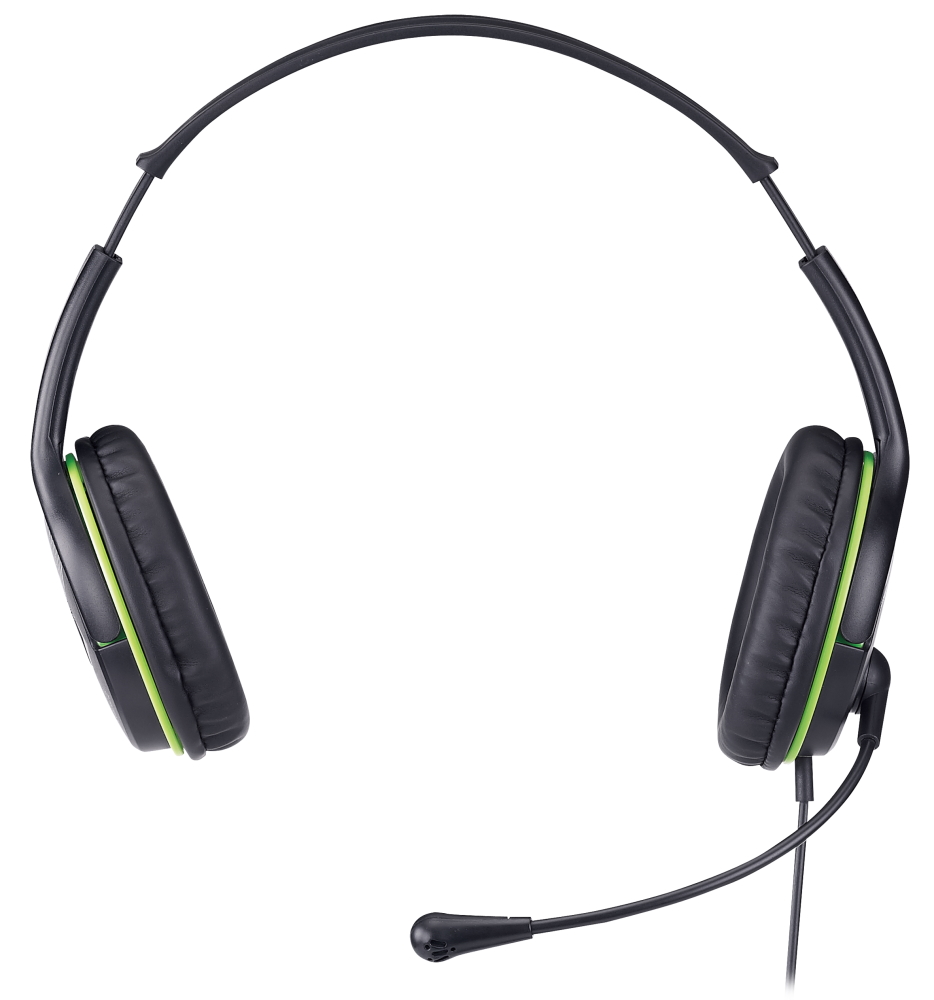 GENIUS headset HS-400A, 2x 3,5 jack, redukce na single jack