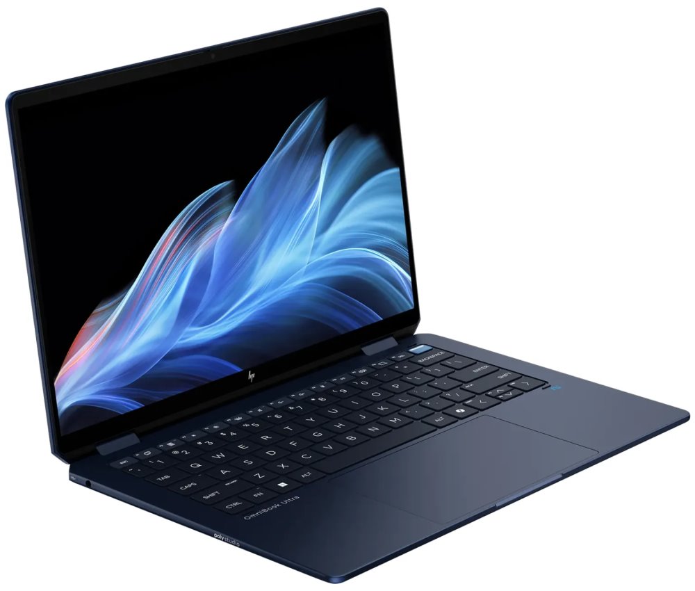 HP Omnibook Ultra Flip 14-fh0355nc/ Ultra 7 258V/ 32GB DDR5/ 2TB SSD/ Intel Arc/ 14"2,8K OLED,touch/ W11H/ modrý