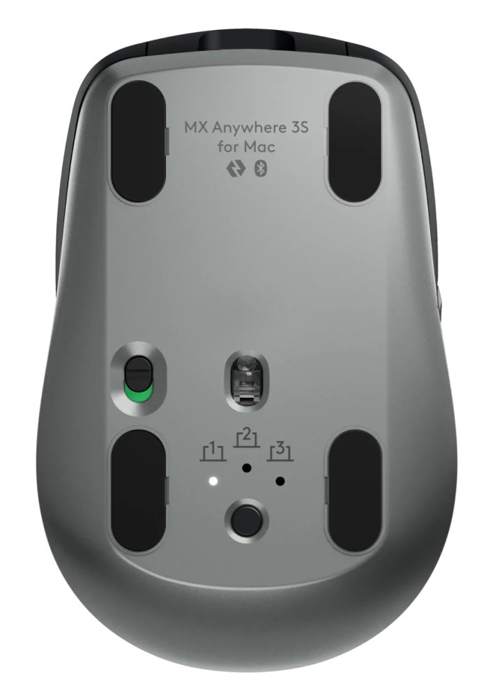 Logitech MX Anywhere 3S for Mac myš vesmírně šedá
