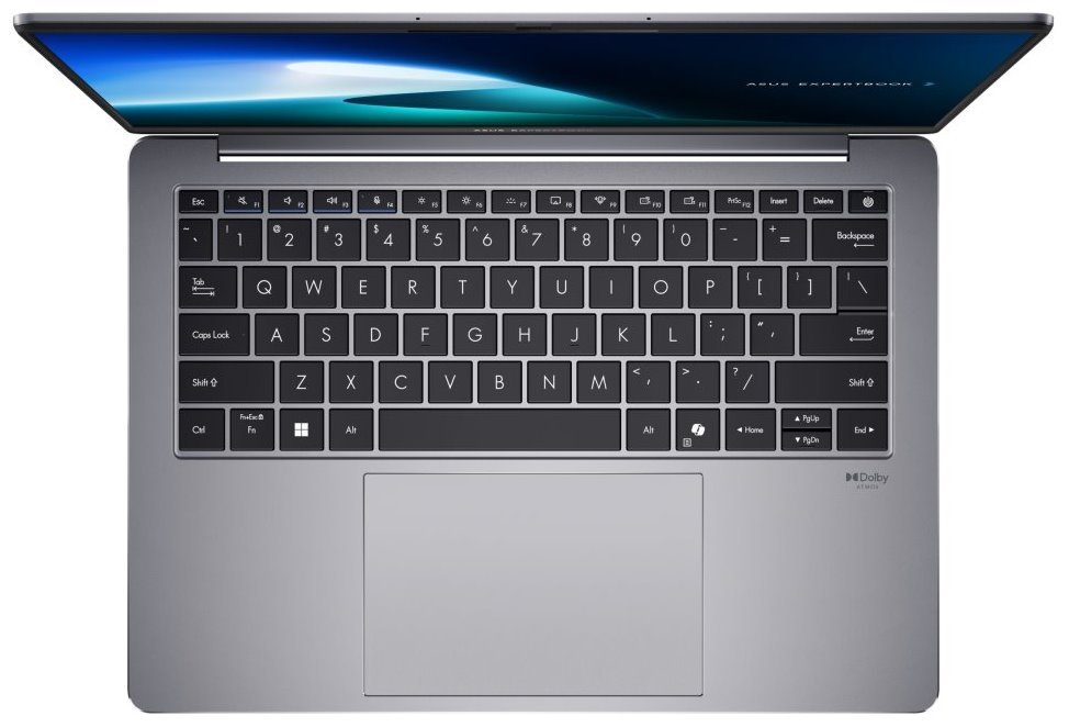 ASUS ExpertBook P5/ CORE ULTRA 5 226V/ 16GB DDR/ 512GB SSD/ Intel® Arc™/ 14"WQXGA,matný/ W11P/ šedý