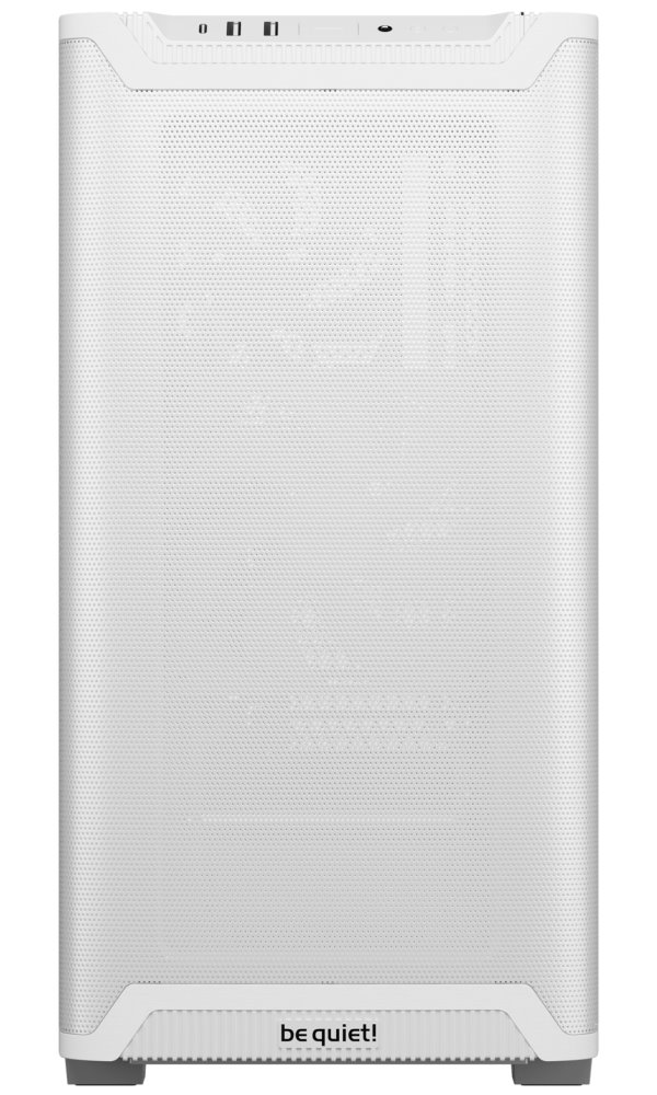 Be quiet! skříň PURE BASE 501 Airflow / ATX / 2x140mm fan / USB-C / perforovaný přední panel / bílá