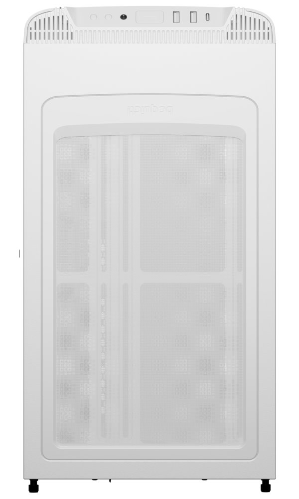 Be quiet! skříň PURE BASE 501 Airflow / ATX / 2x140mm fan / USB-C / perforovaný přední panel / bílá