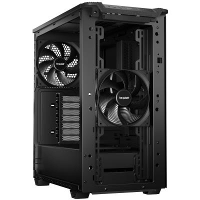 Be quiet! skříň PURE BASE 501 / ATX / 2x140mm fan / USB-C / černá