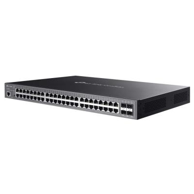 TP-Link SG3452XMPP, Omada 48-Port Gigabit Smart PoE Switch, 40x PoE+, 8x PoE++, 4x 10GB SFP+, 750W PoE budget