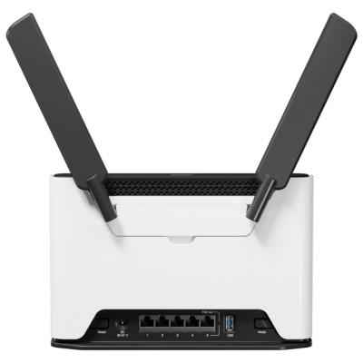 MikroTik H53UiG-5HaxQ2HaxQ, Chateau PRO ax, 5x GbE, 5x GbE, 2.4+5GHz 4x4 MIMO Wi-Fi 6, USB 3.0, PSU. L6