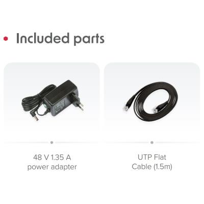 MikroTik H53UiG-5HaxQ2HaxQ, Chateau PRO ax, 5x GbE, 5x GbE, 2.4+5GHz 4x4 MIMO Wi-Fi 6, USB 3.0, PSU. L6