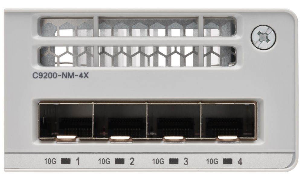 Cisco Catalyst 9200 Series Network Module, Expanzní modul, 10 Gigabit SFP+ x 4