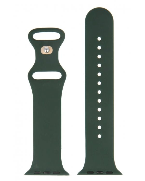 Swissten řemínek pro apple watch silikonový 42 / 44 / 45 / 49 mm zelený