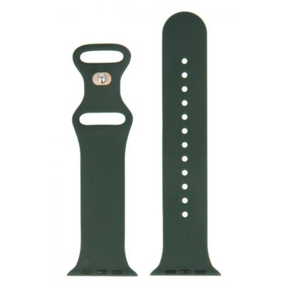 Swissten řemínek pro apple watch silikonový 42 / 44 / 45 / 49 mm zelený