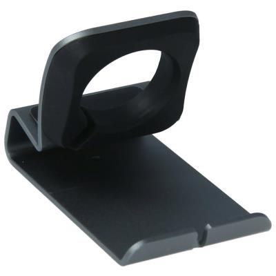 Swissten hliníkový stojánek pro apple watch šedý