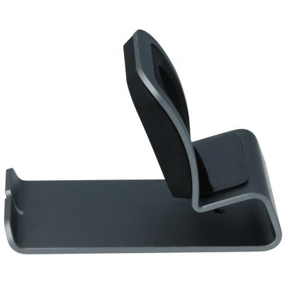 Swissten hliníkový stojánek pro apple watch šedý