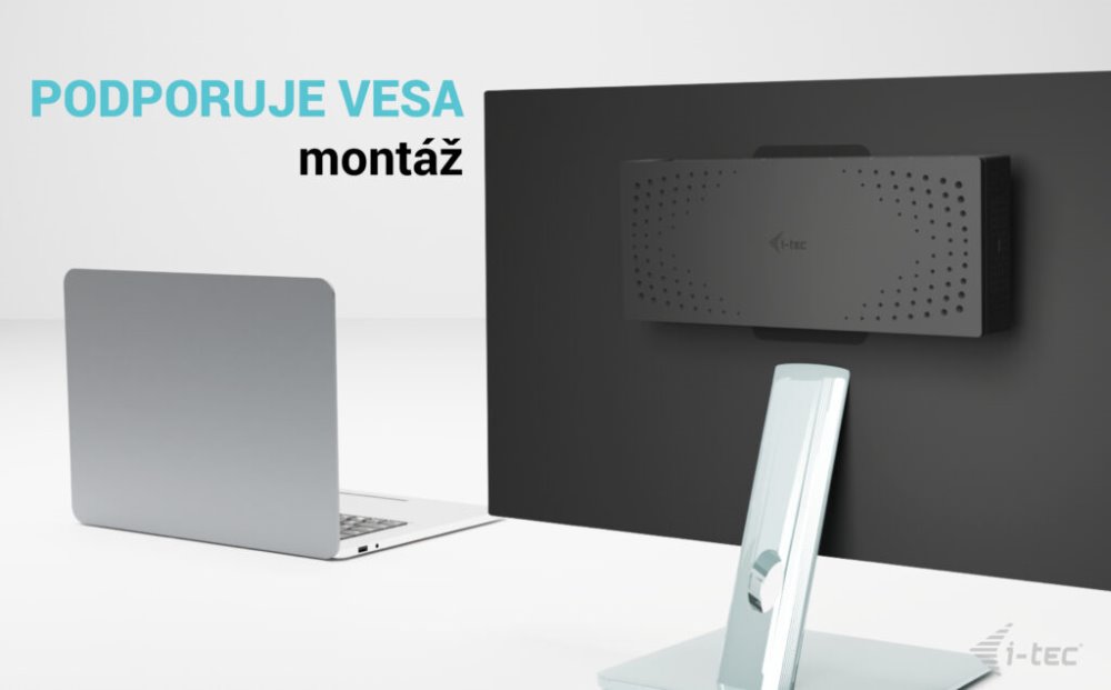 i-tec dokovací stanice Universal 5x 4K Display Docking Station, Power Delivery 100W