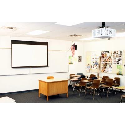 ELITE SCREENS plátno roleta 100" (254cm)/ 4:3/ 152,4×203,2cm/ gain 1.1/ case bílý/ MaxWhite FG/ slow retract