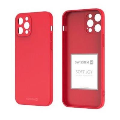 Swissten pouzdro soft joy pro apple iphone 16 plus červené