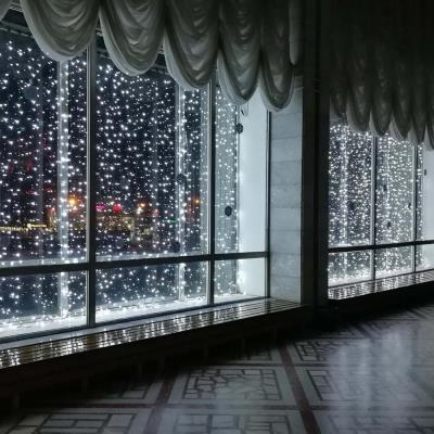 POŠKOZENÝ OBAL - COLORWAY LED girlanda/ vnitřní / 300 LED / délka 3 x 3m / studená bílá/ AC 220V