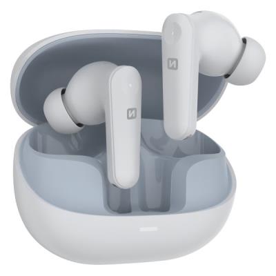 Swissten bluetooth anc sluchátka focus bílá