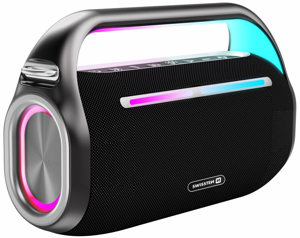 Swissten bluetooth reproduktor harmony 80w černý