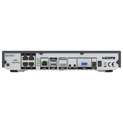 STRONG NVR rekordér NVR1080-4P/ pro 4 kamery/ 4x PoE/ rozlišení 8Mpix/ HDMI/ VGA/ USB/ LAN/ SATA až 8TB HDD