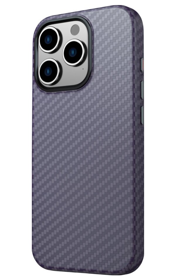 Swissten pouzdro magstick shell pro apple iphone 16 plus fialové