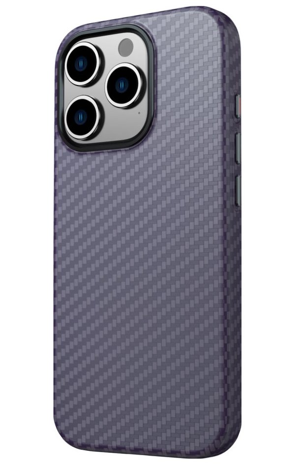 Swissten pouzdro magstick shell pro apple iphone 16 pro fialové