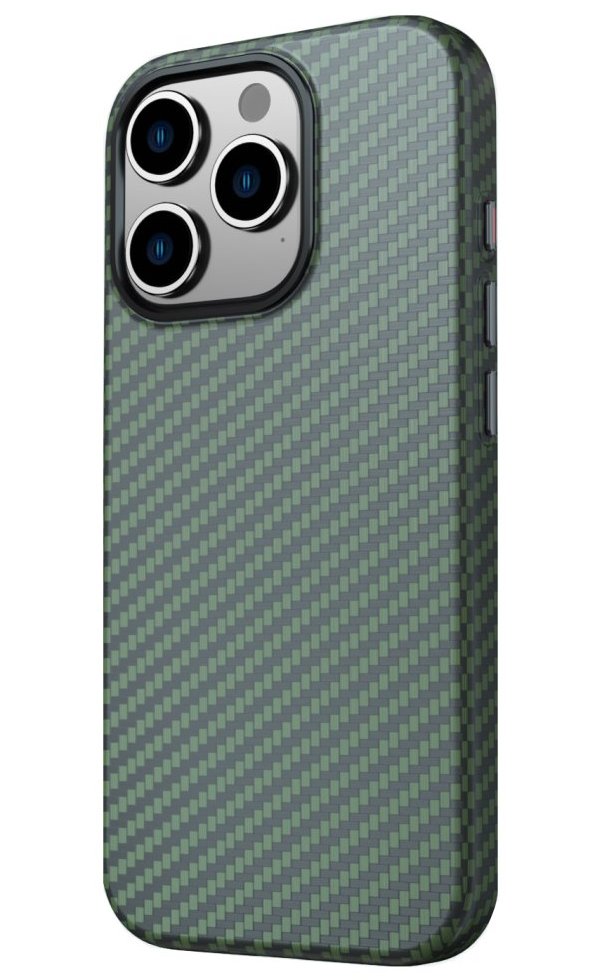 Swissten pouzdro magstick shell pro apple iphone 16 pro max zelené