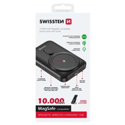 Swissten power bank pd 20w 10000 mah (kompatibilní s magsafe)