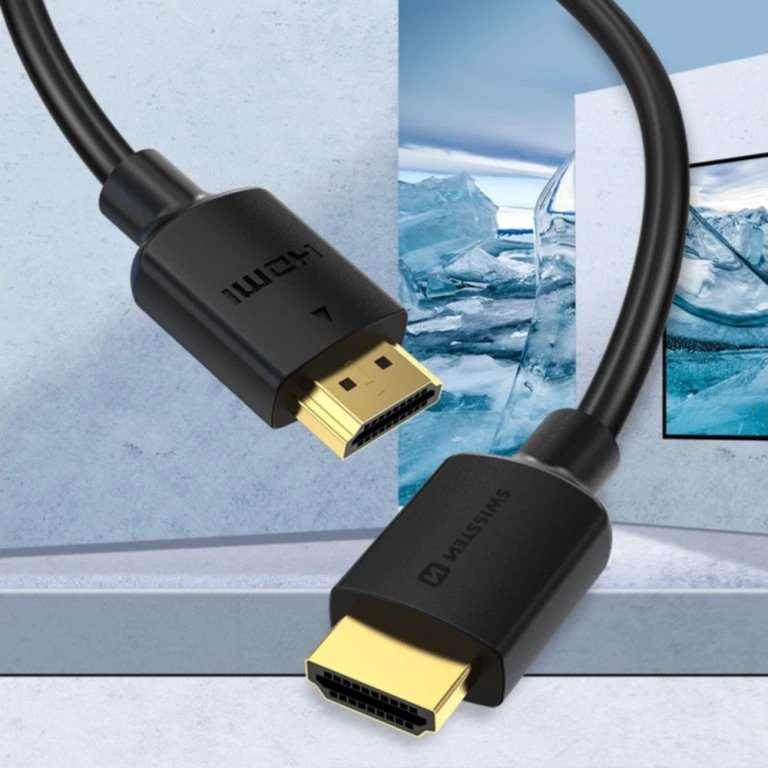 Swissten kabel hdmi na hdmi 4k 60hz 3,0 m pvc