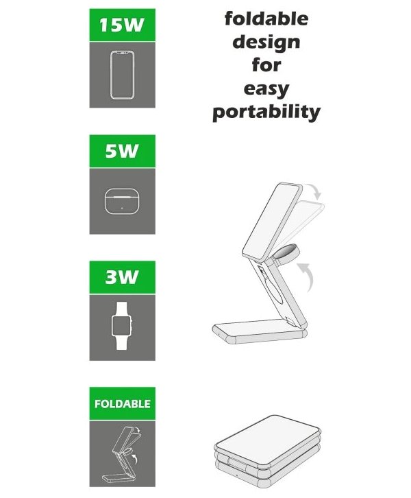 Swissten bezdrátová hliníková nabíječka al1 šedá (kompatibilní s magsafe)