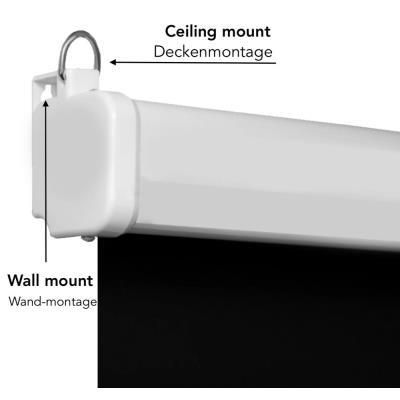 ELITE SCREENS plátno roleta 100" (254cm)/ 16:9/ 124,5×221cm/ gain 1.1/ case bílý/ MaxWhite FG/ slow retract