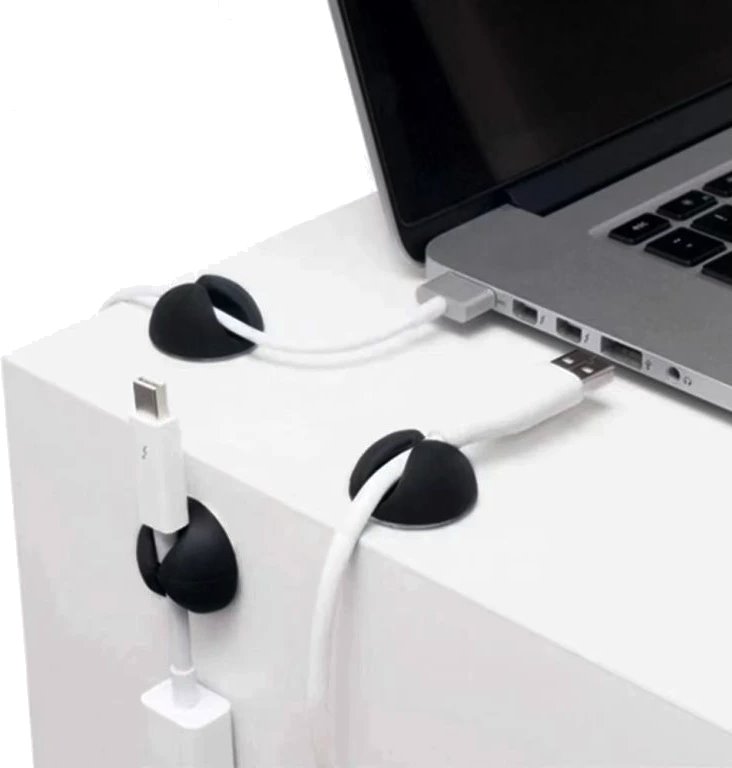 Swissten kabelový management - klipy na kabely 10ks