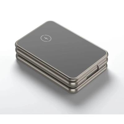 Swissten bezdrátová hliníková nabíječka al1 šedá (kompatibilní s magsafe)