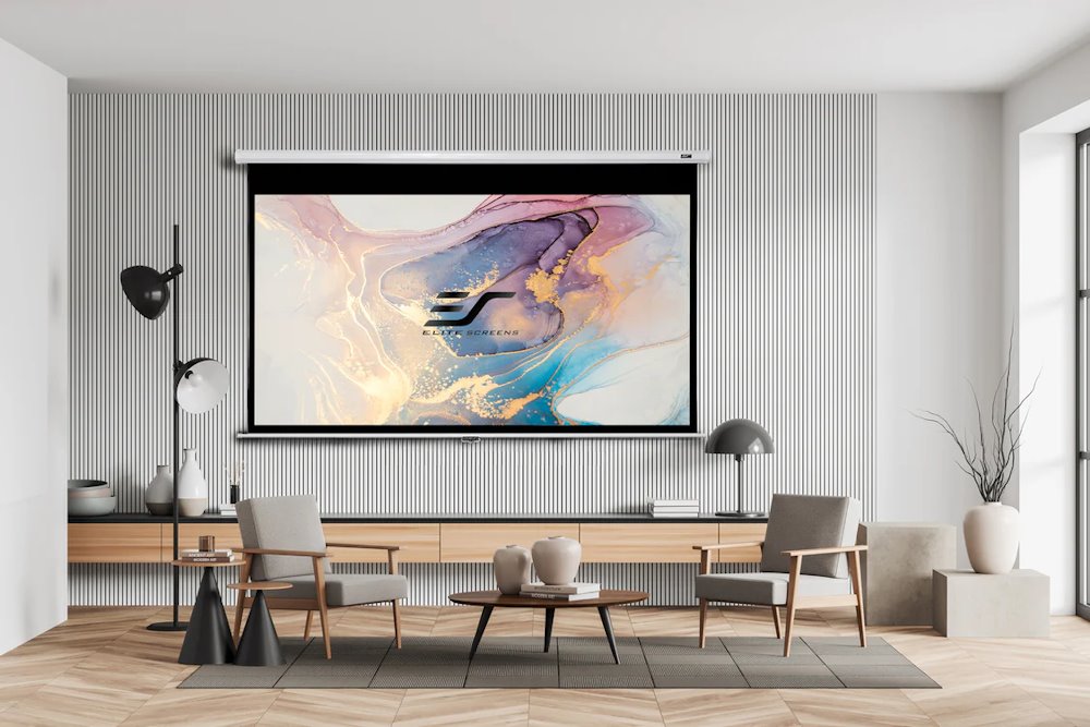 ELITE SCREENS plátno roleta 150" (381cm)/ 4:3/ 228,6×304,8cm/ gain 1.1/ case bílý