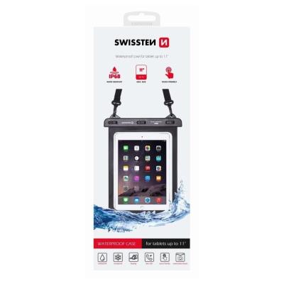 Swissten vodotěsné pouzdro pro tablet 11" černé
