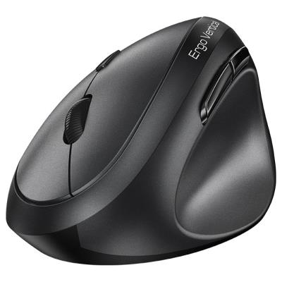 GENIUS Ergo 8350S Dark Grey/ vertikální/ 2400 dpi/ bezdrátová 2,4GHz+BT 5.3/ 6tlačítek/ Copilot/ tichá/ tmavě šedá