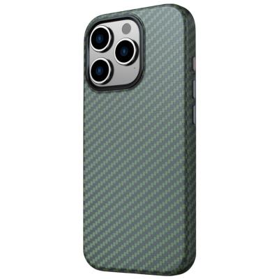 Swissten pouzdro magstick shell pro apple iphone 16 plus zelené