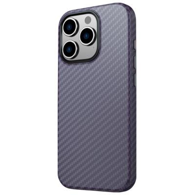 Swissten pouzdro magstick shell pro apple iphone 16 pro max fialové