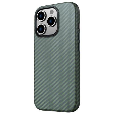 Swissten pouzdro magstick shell pro apple iphone 16 pro max zelené