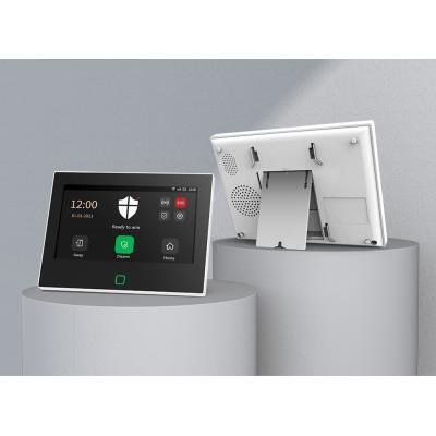 Xtend Home alarmový set, jednotka 7", 2x pohyb čidlo, 2x dveřní čidlo, 4x dálkové ovládání, 1x kouř čidlo, Tuya