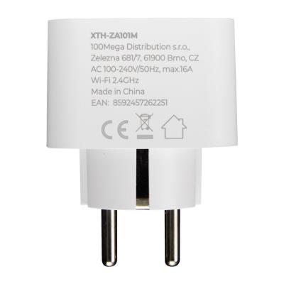 Xtend Home set 2x chytrá interní zásuvka, měření příkonu, správné spínání fáze, Tuya