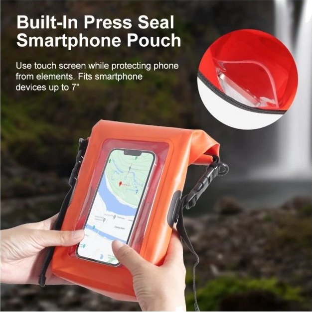 Swissten vodotěsné pouzdrowaterproof oranžové(2l)