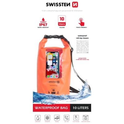 Swissten vodotěsné pouzdrowaterproof oranžové(10l)